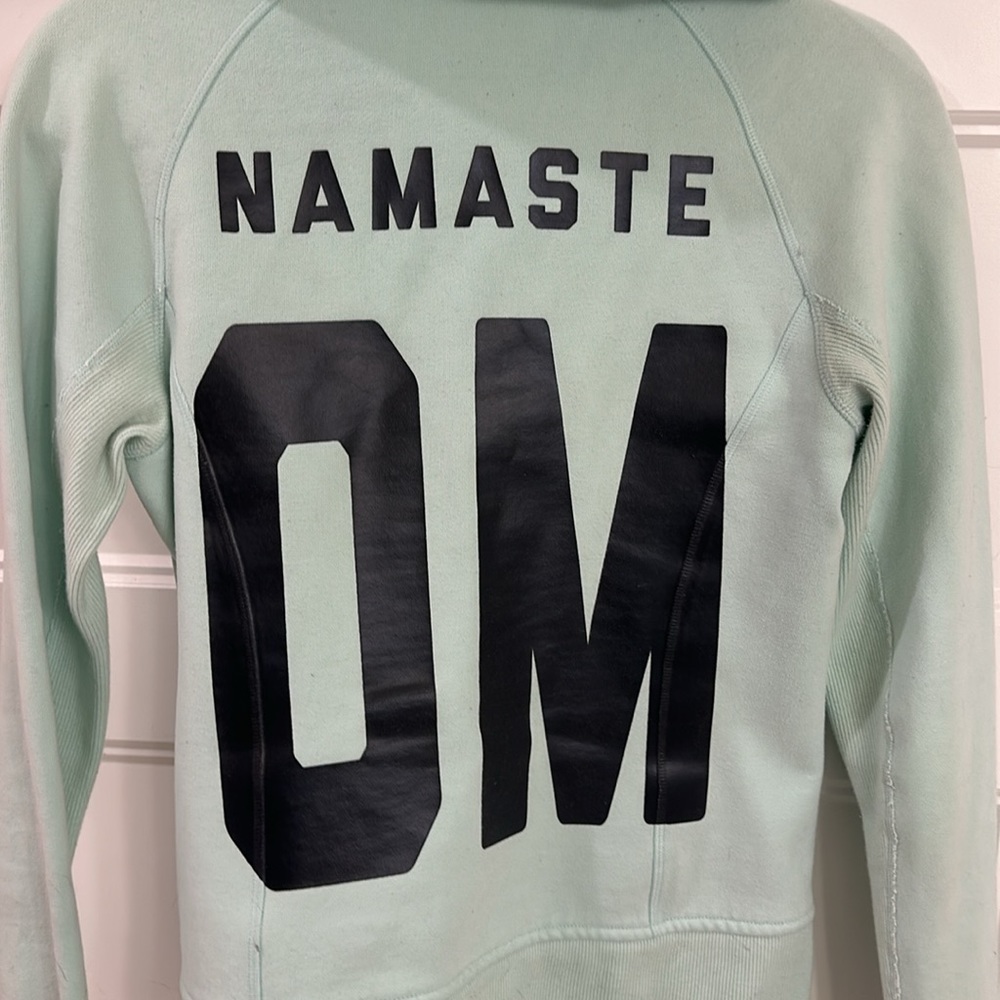 Rare Lululemon Scuba Zip Up Jacket / Namaste Om